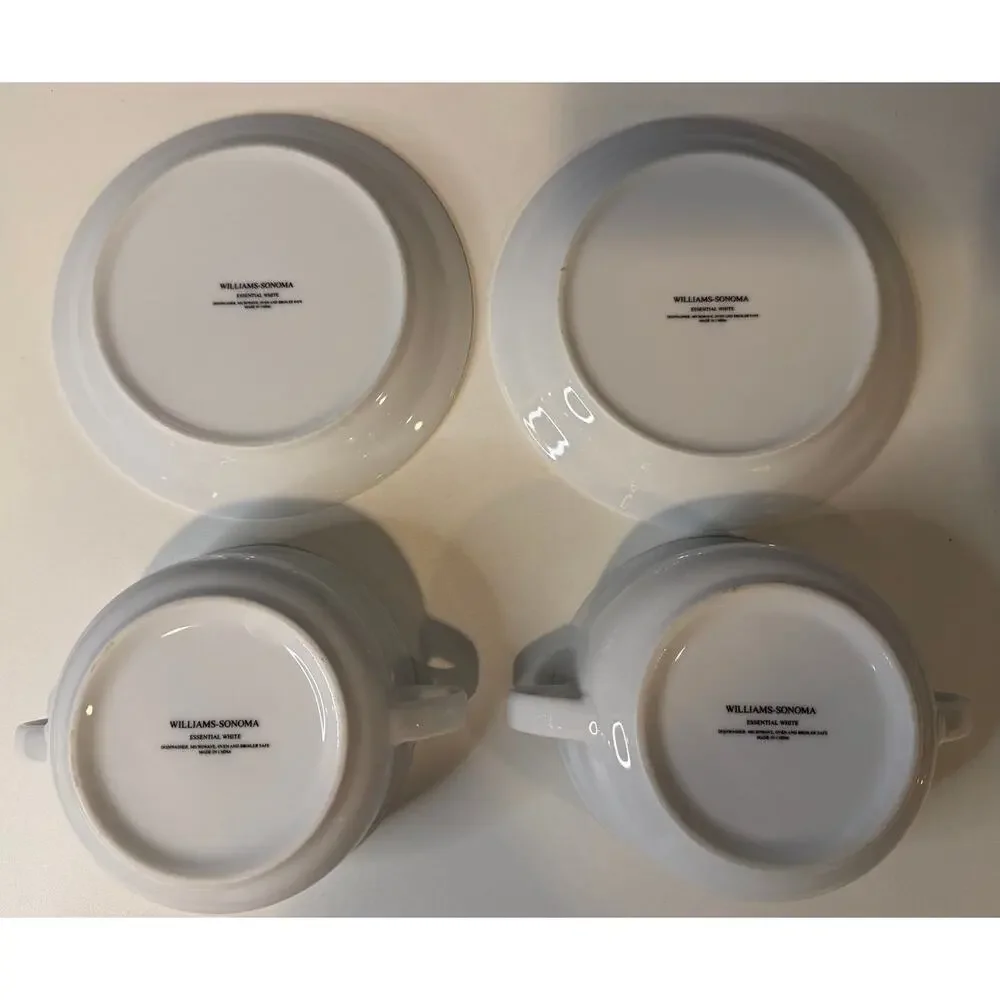 Williams Sonoma Soup Bowl and Plate - Set of 2